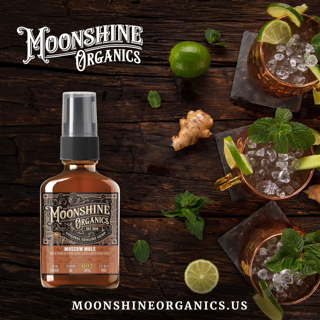 Moonshine Organics Moscow Mule.